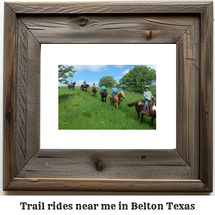 trail rides near me in Belton, Texas